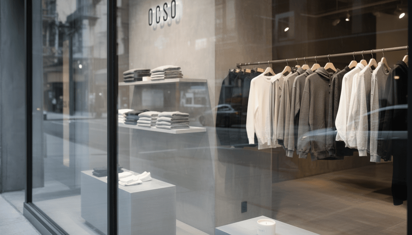 OSCO retail apparel store location showcasing lifestyle goods