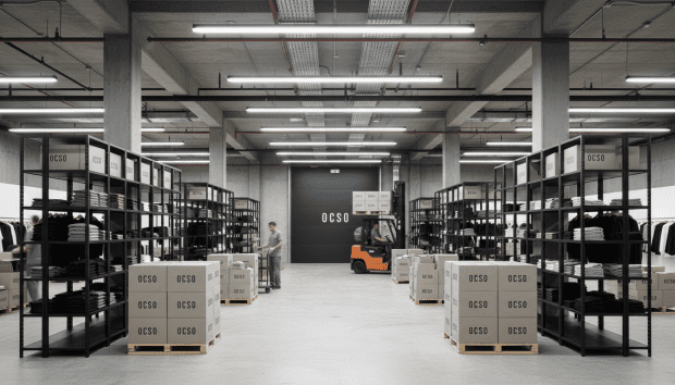 OSCO distribution center warehouse interior showing supply chain operations